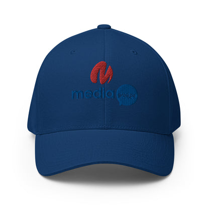 Media Group - Pro - Casquette Structurée en Sergé - Brodée