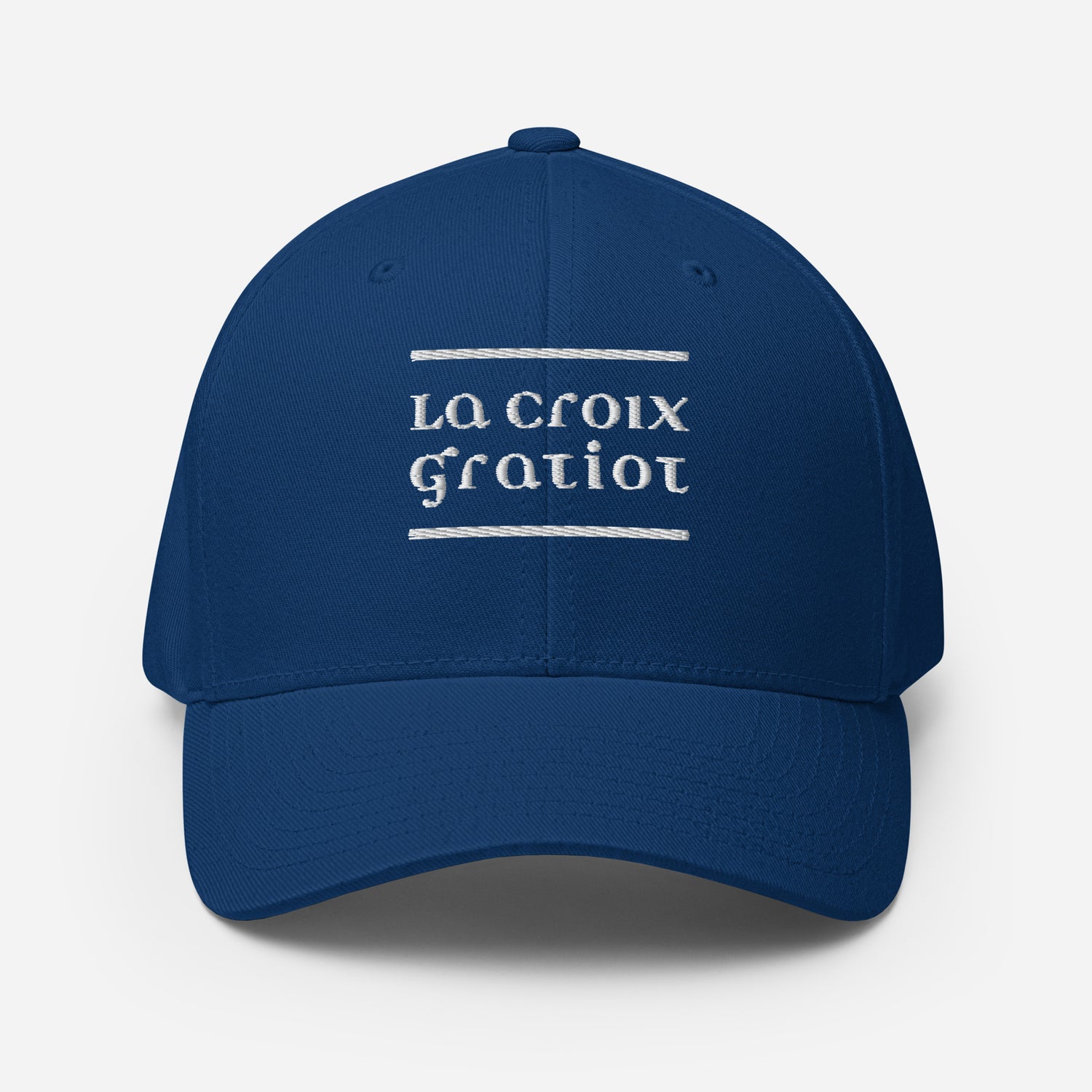 La Croix Gratiot - Casquette Structurée en Sergé - Brodée
