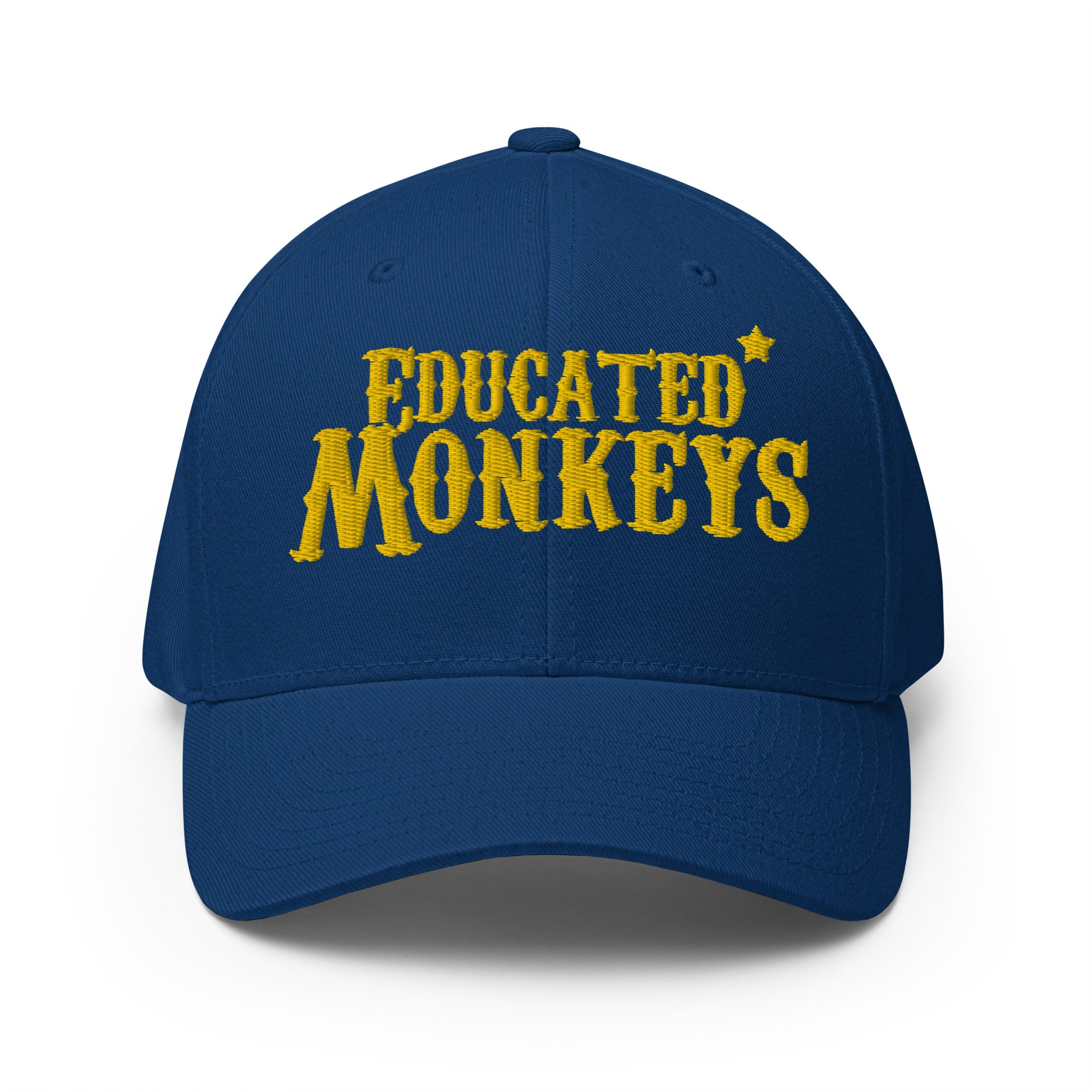 Educated Monkeys - Casquette Structurée en Sergé - Brodé