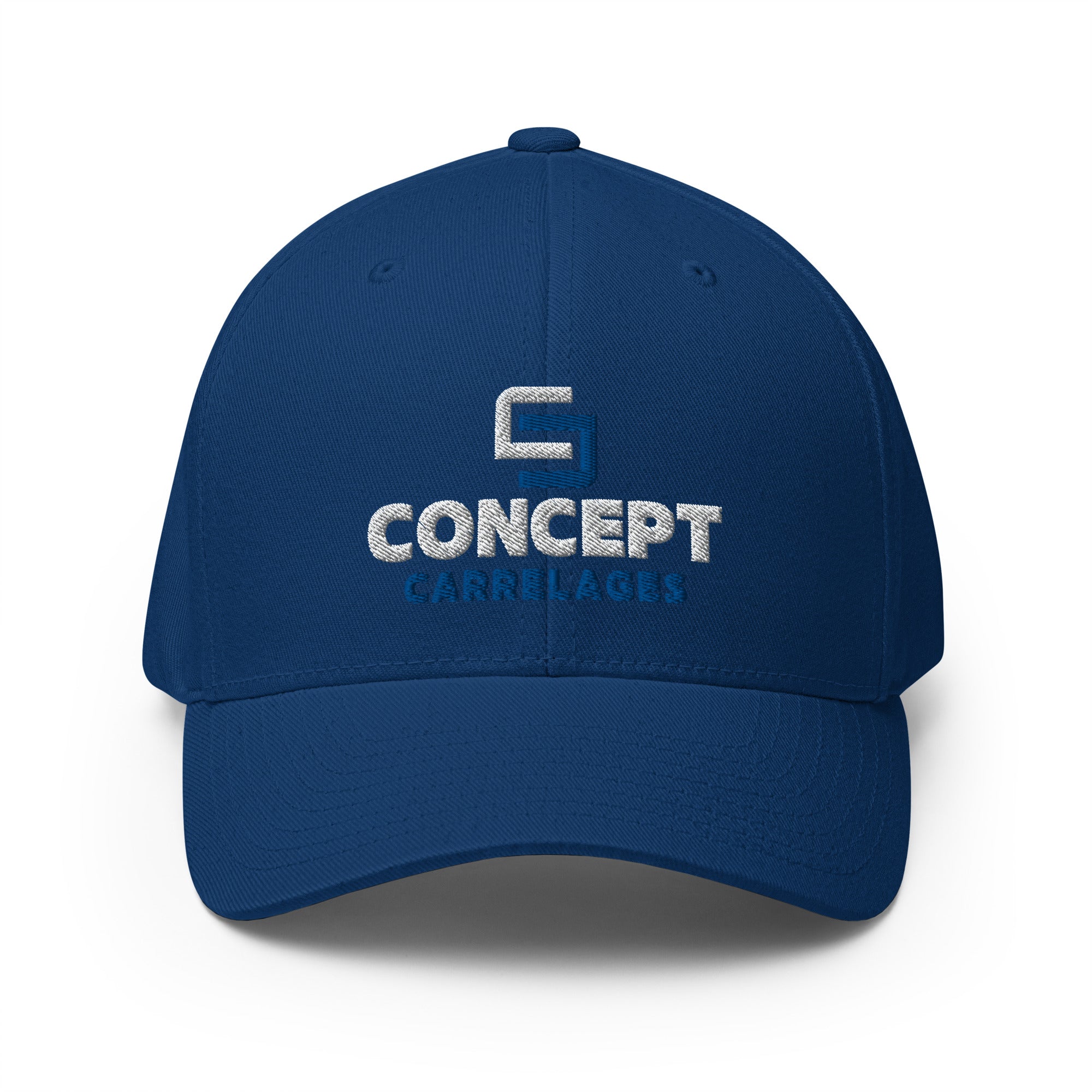 Concept Carrelages - Casquette Structurée en Sergé - Brodée