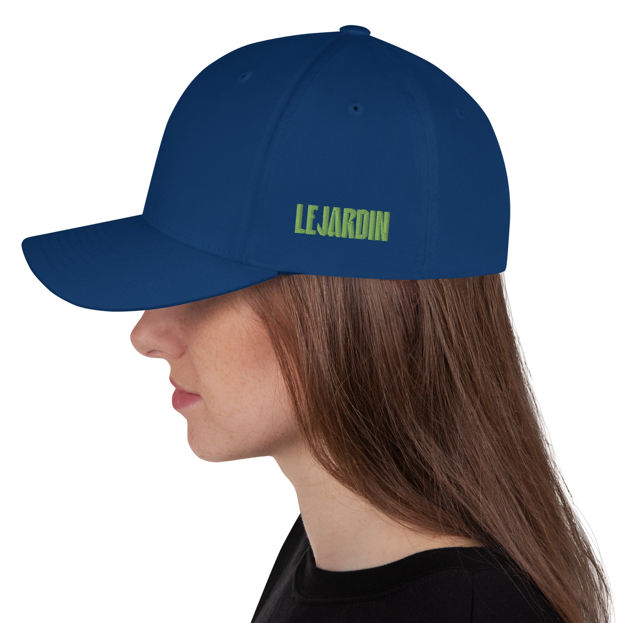Le Jardin - Casquette Structurée en Sergé - Brodée