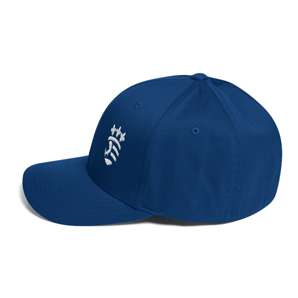 Blason Pézenas - Casquette Structurée en Sergé brodée