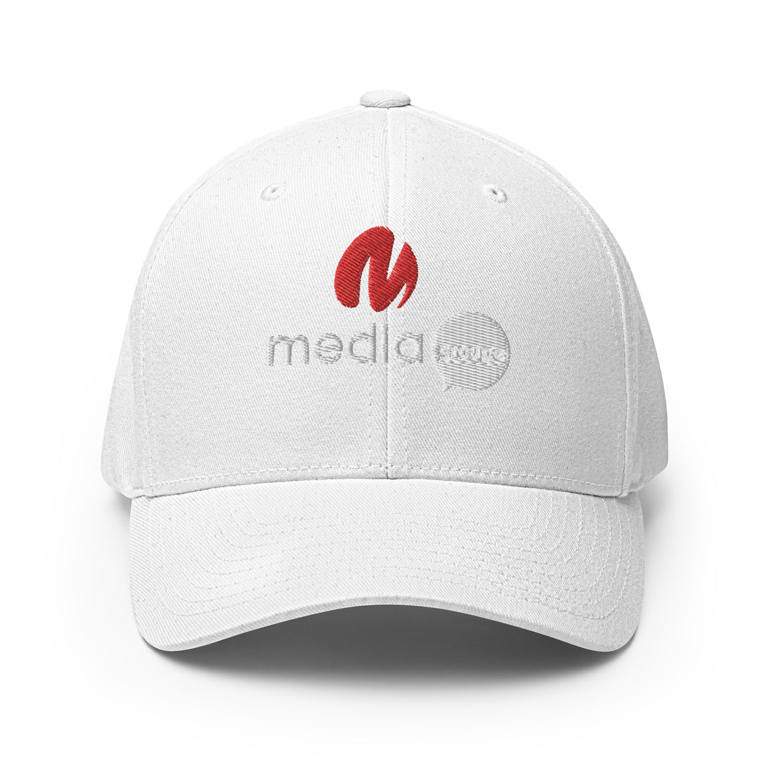 Media Group - Pro - Casquette Structurée en Sergé - Brodée