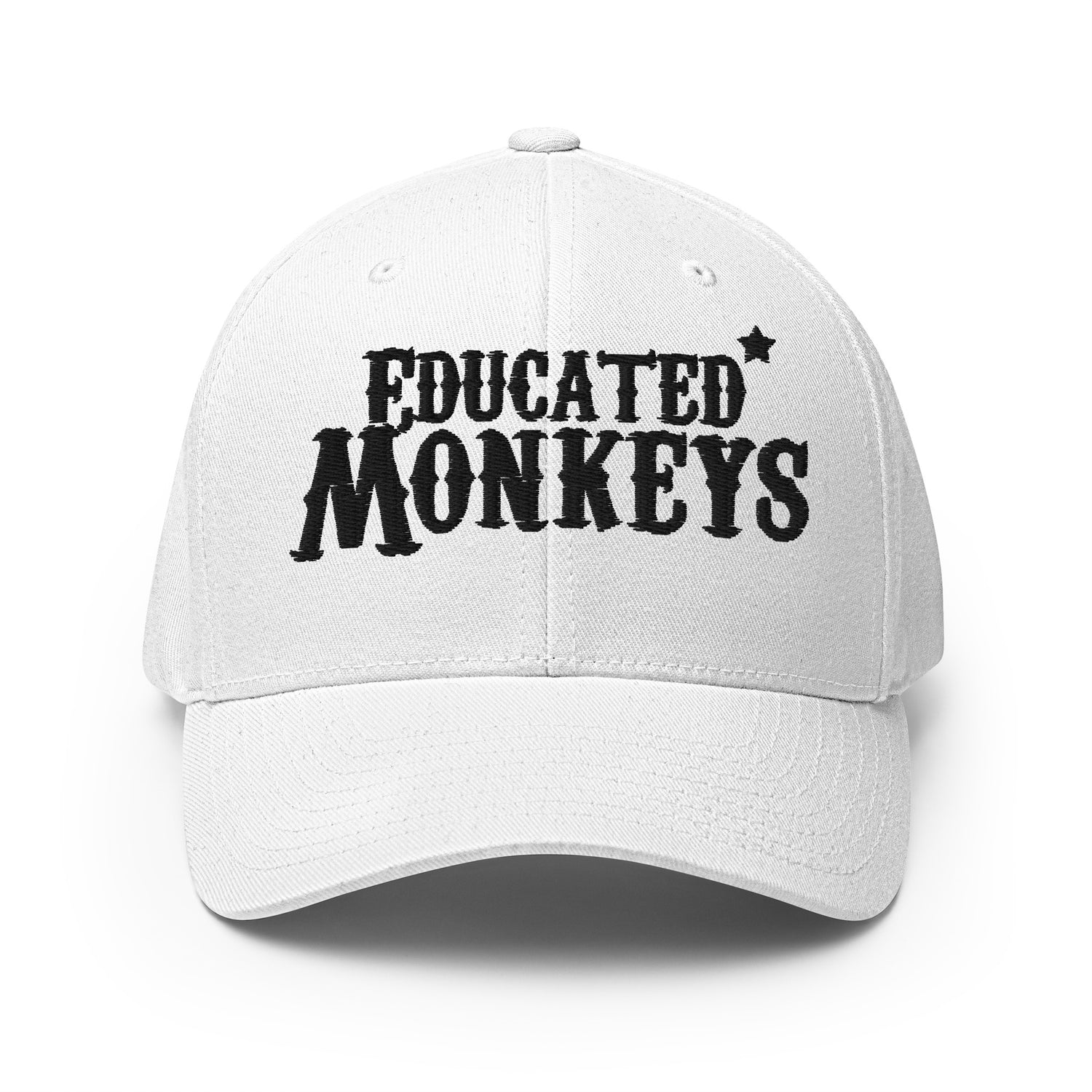 Educated Monkeys - Casquette Structurée en Sergé - Brodé
