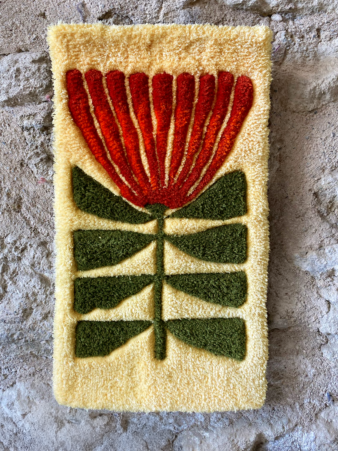 A fleur de peau - Décoration murale en tufting