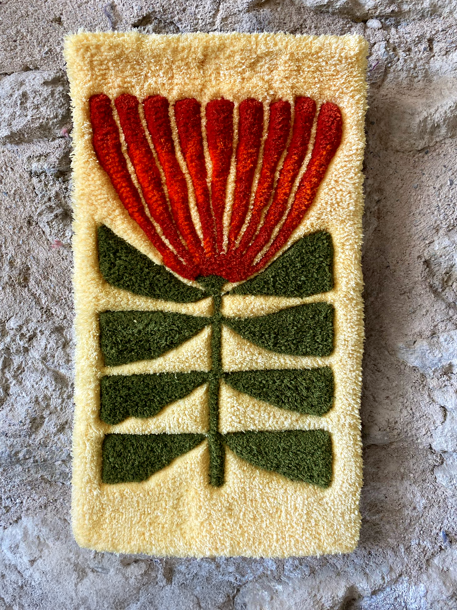A fleur de peau - Décoration murale en tufting