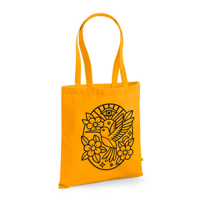 Colibri - Ma Carpette - Tote Bag en coton bio à piquer