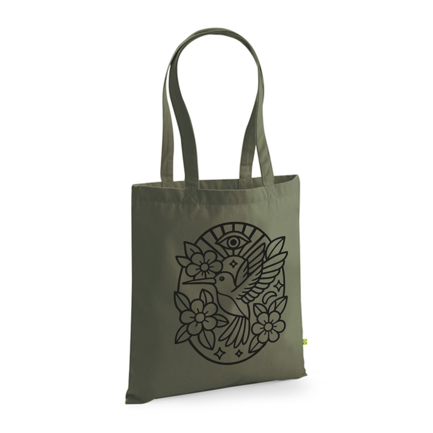 Colibri - Ma Carpette - Tote Bag en coton bio à piquer