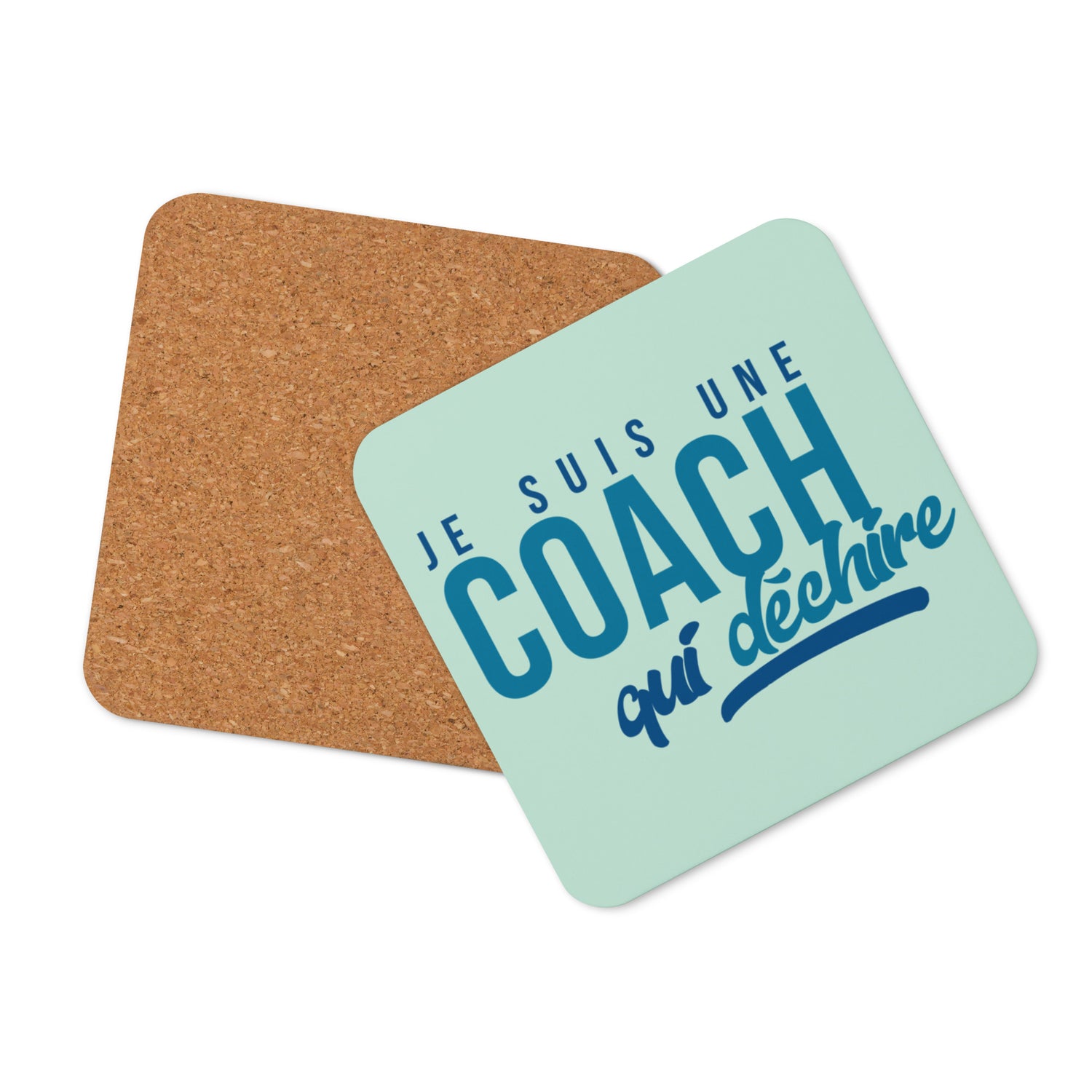 Coach qui déchire - Femme - Sous-verres en liège