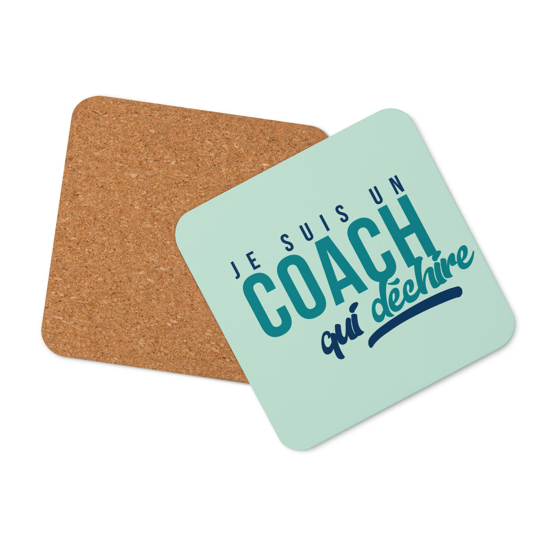 Coach qui déchire - Homme -  Sous-verres en liège