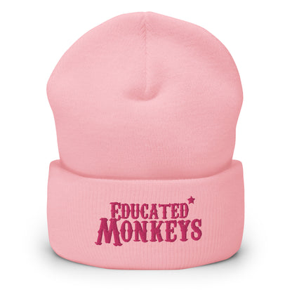 Educated Monkeys - Bonnet à Revers - Brodé