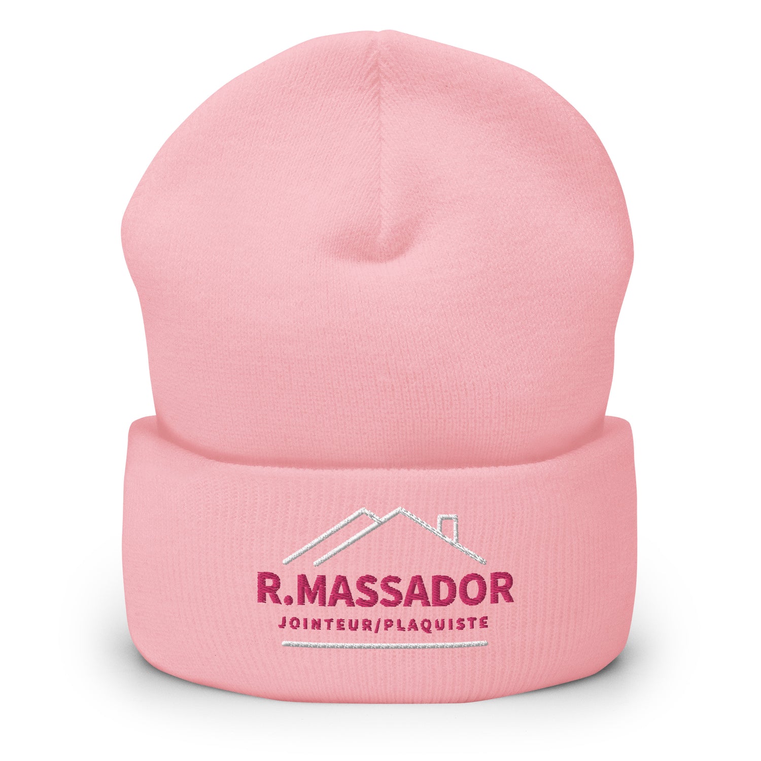 R. Massador - Bonnet à Revers - Brodé