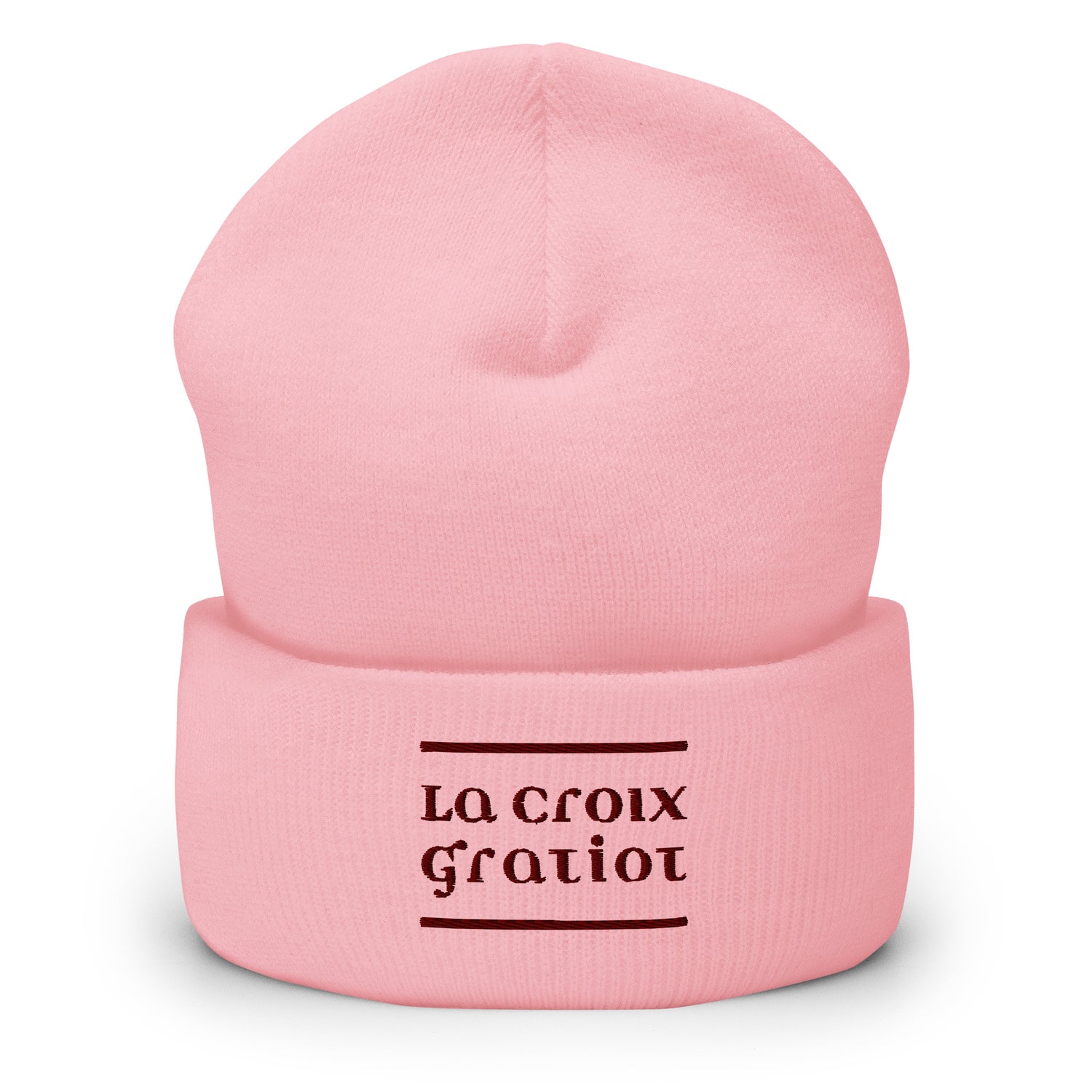 La Croix Gratiot - Bonnet à Revers - Brodé