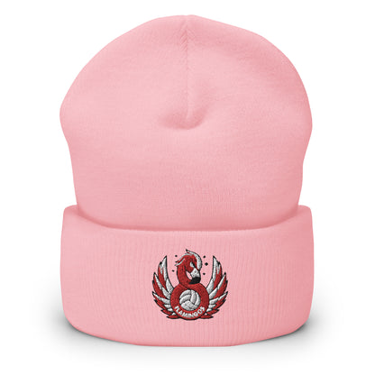 Elite Flamingo - Bonnet à Revers brodé