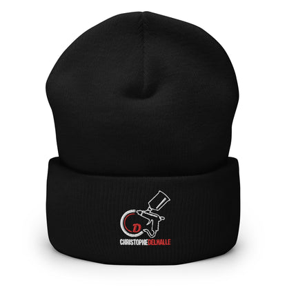 Christophe Delhalle - Bonnet à Revers - Brodé
