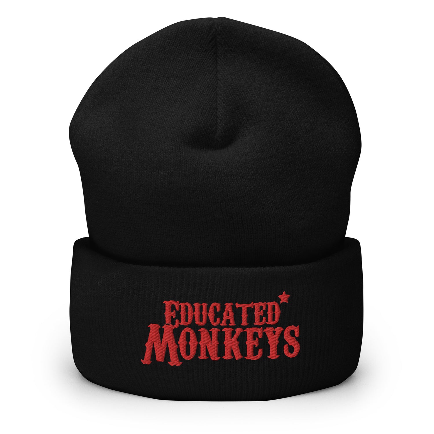 Educated Monkeys - Bonnet à Revers - Brodé