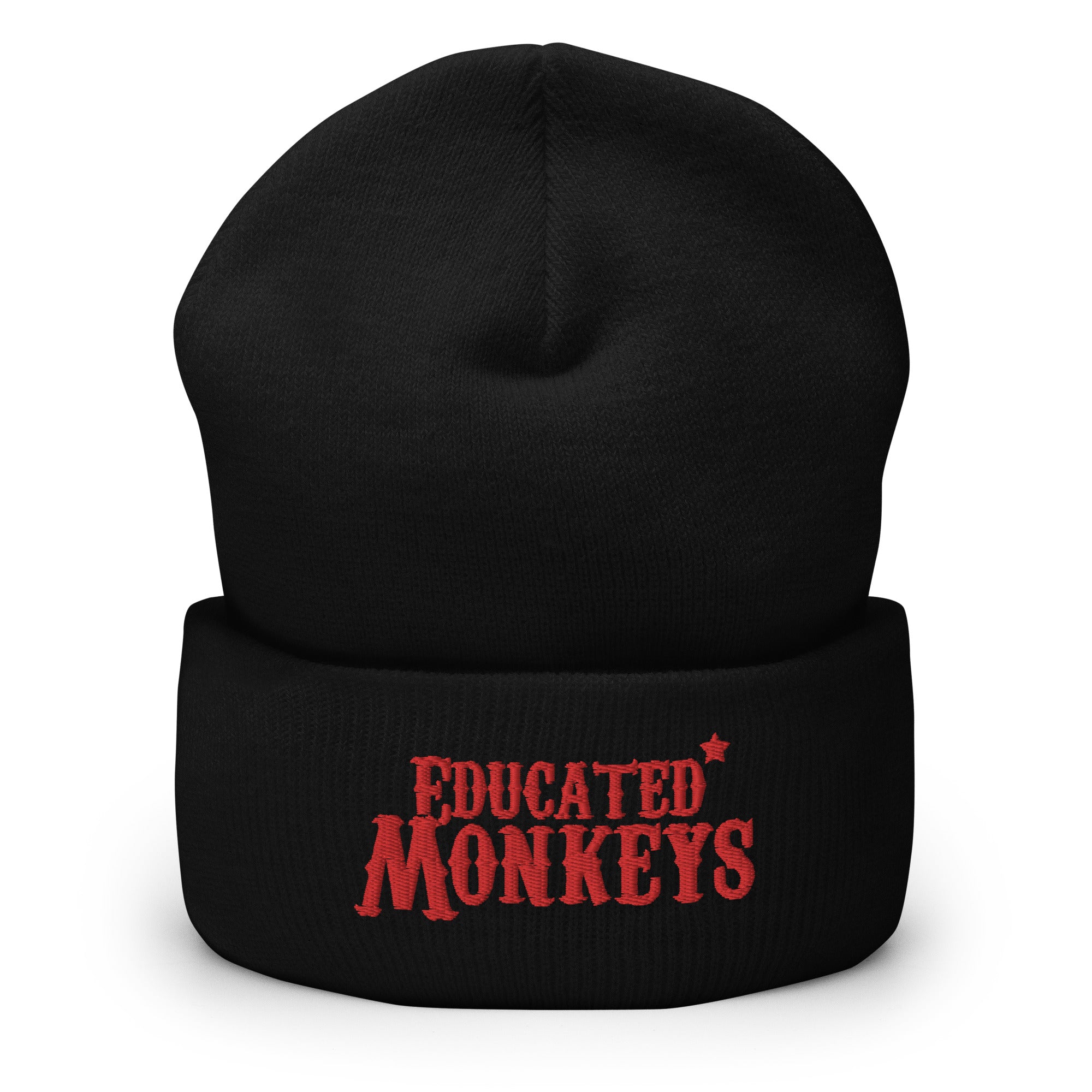 Educated Monkeys - Bonnet à Revers - Brodé