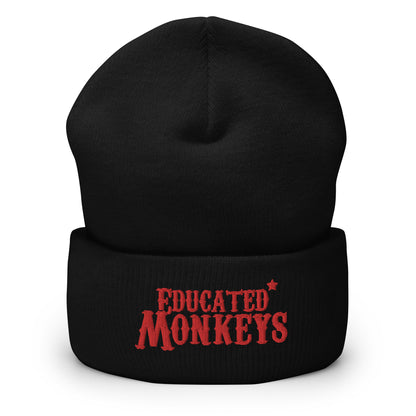 Educated Monkeys - Bonnet à Revers - Brodé