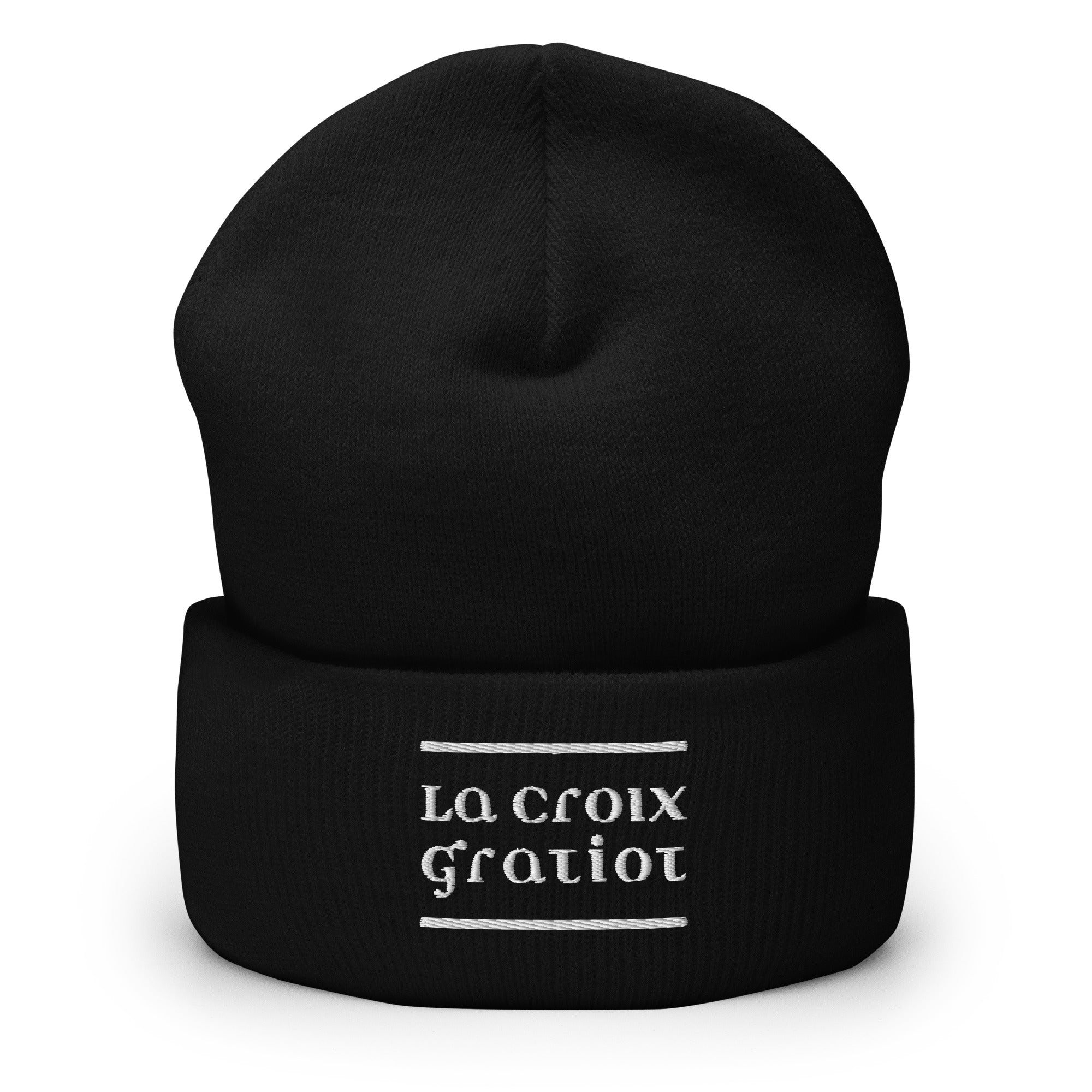 La Croix Gratiot - Bonnet à Revers - Brodé
