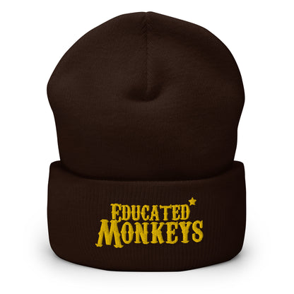 Educated Monkeys - Bonnet à Revers - Brodé