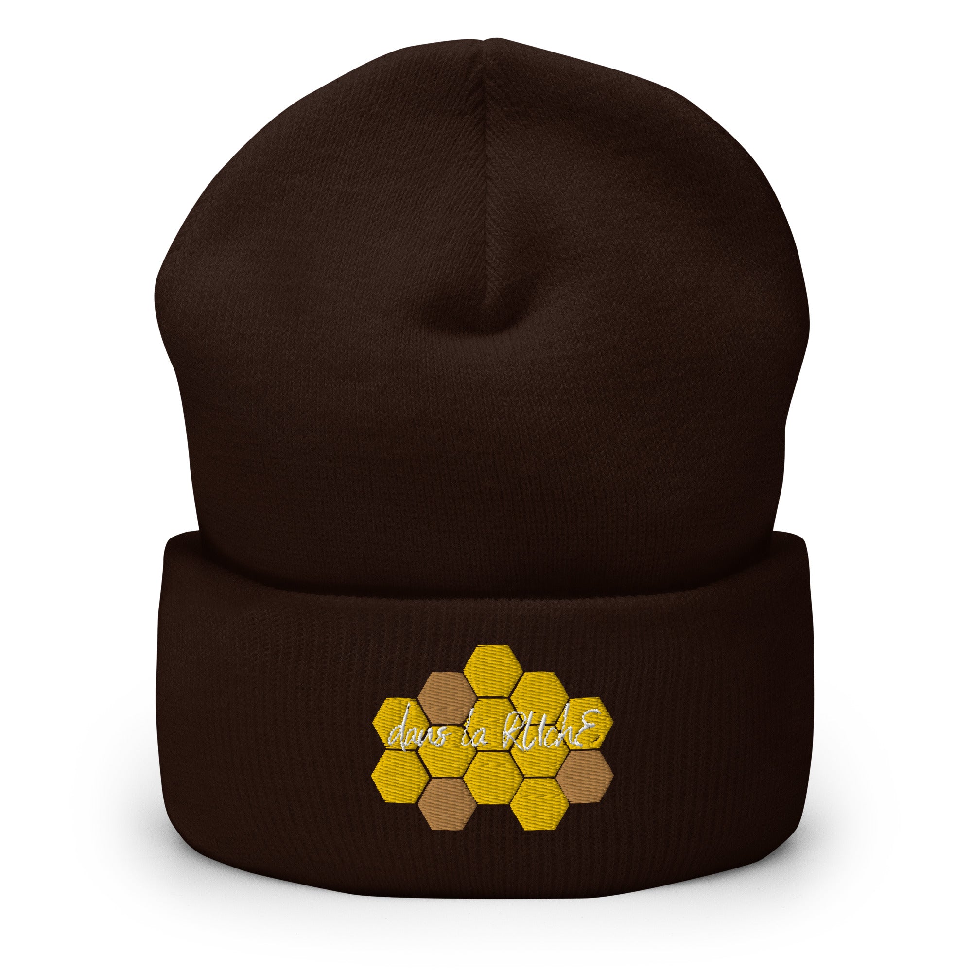 Dans la ruche - Bonnet à Revers - Brodé