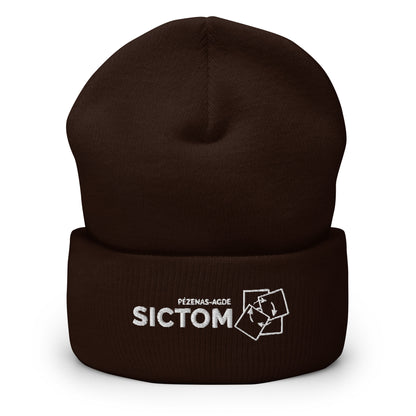 Sictom - Bonnet à Revers - Brodé