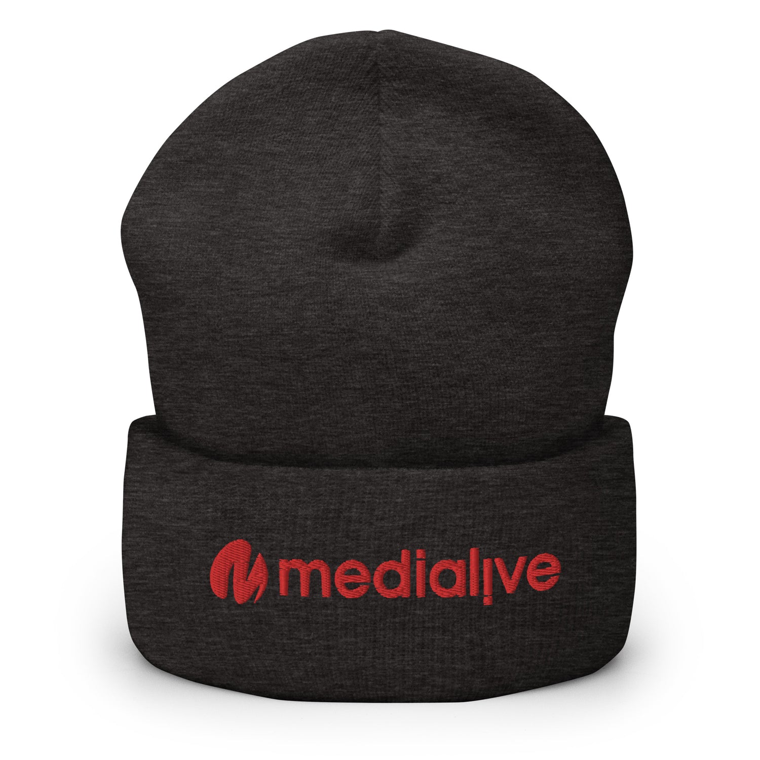Logo Medialive - Bonnet à Revers - Brodé