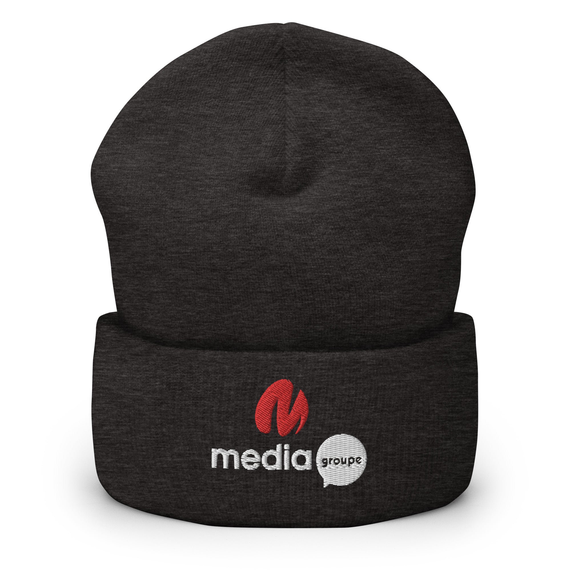 Media Group - Pro - Bonnet à Revers - Brodé