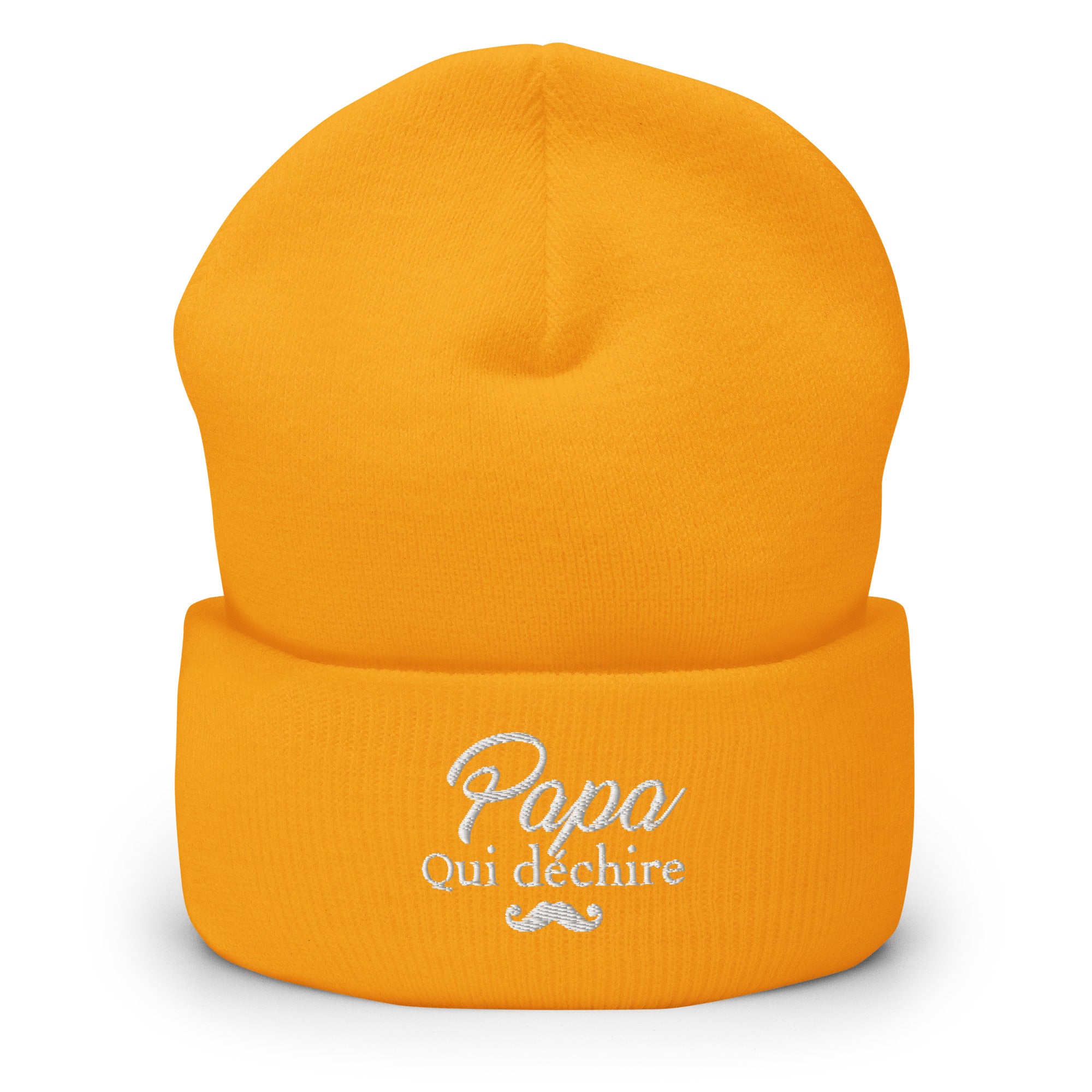 Papa qui déchire - Bonnet à Revers - Brodé