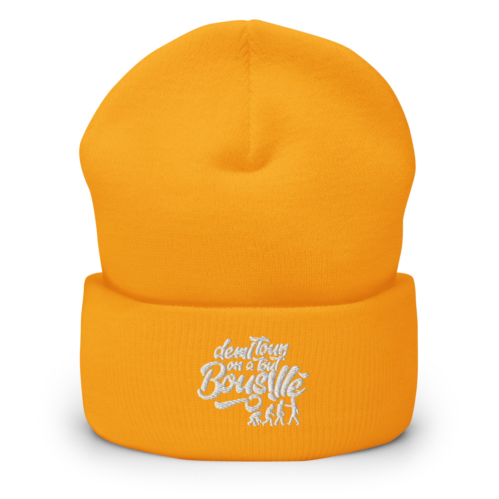 Demi tour - Bonnet à Revers - Brodé