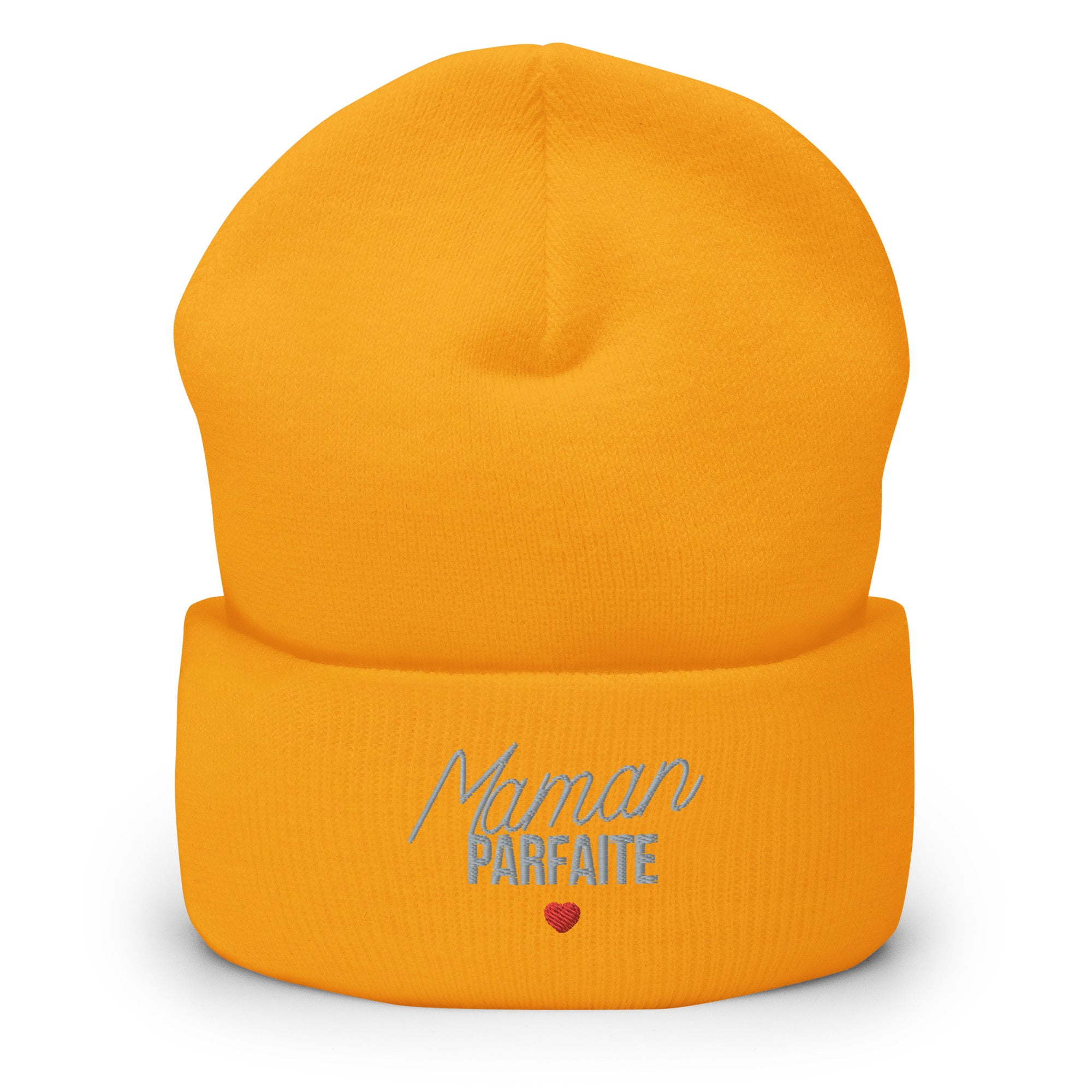 Maman parfaite - Bonnet à Revers - Brodé
