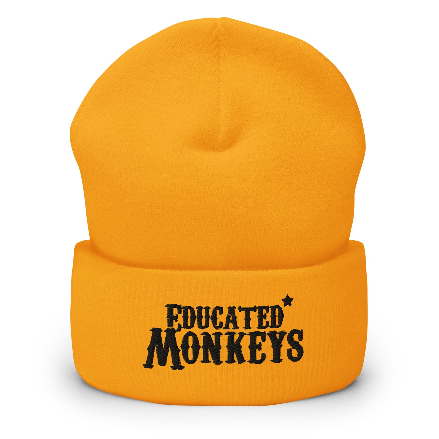 Educated Monkeys - Bonnet à Revers - Brodé