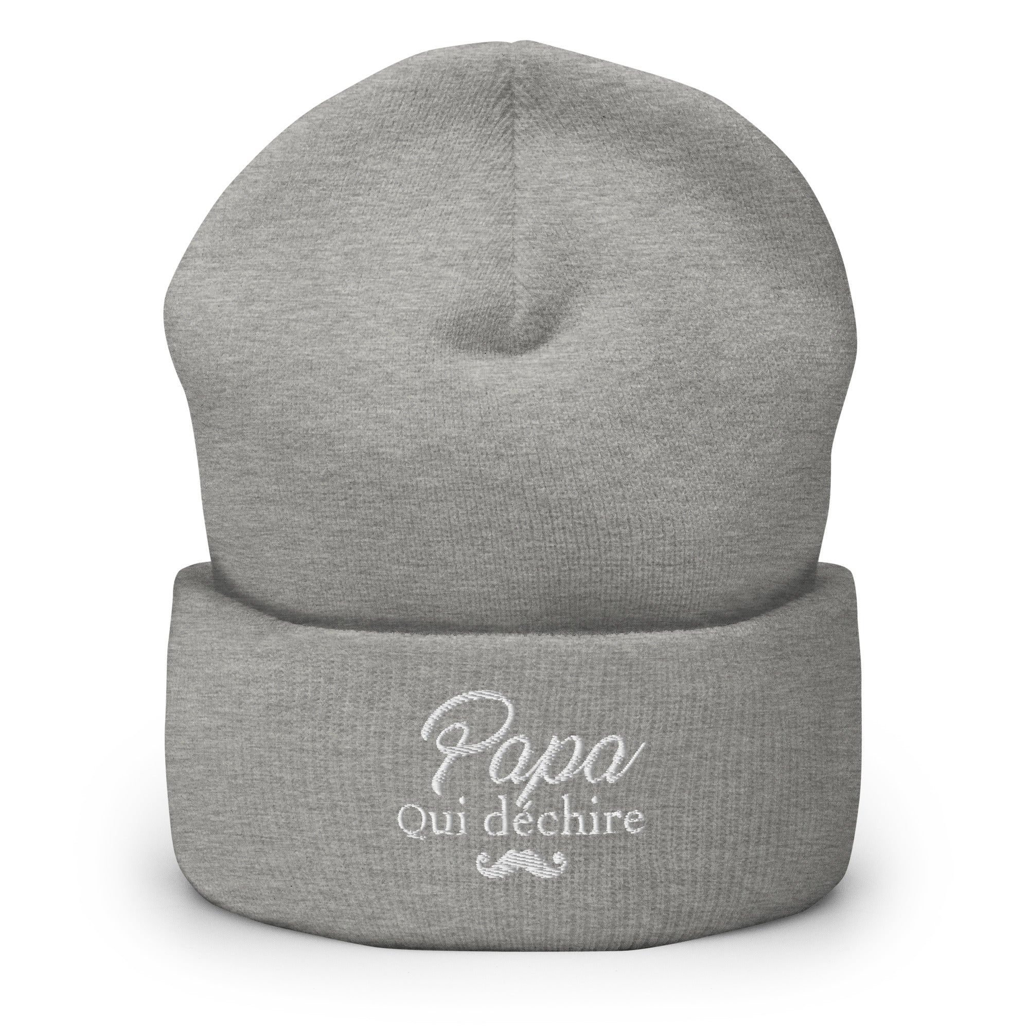 Papa qui déchire - Bonnet à Revers - Brodé