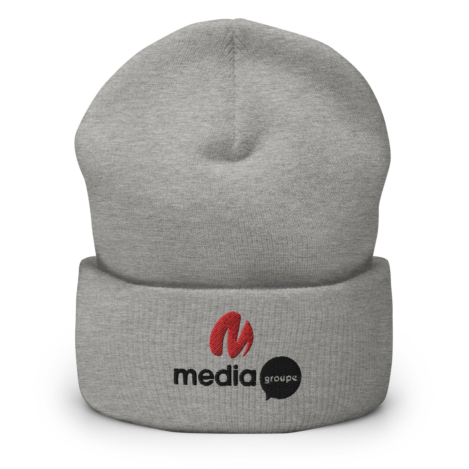 Media Group - Pro - Bonnet à Revers - Brodé