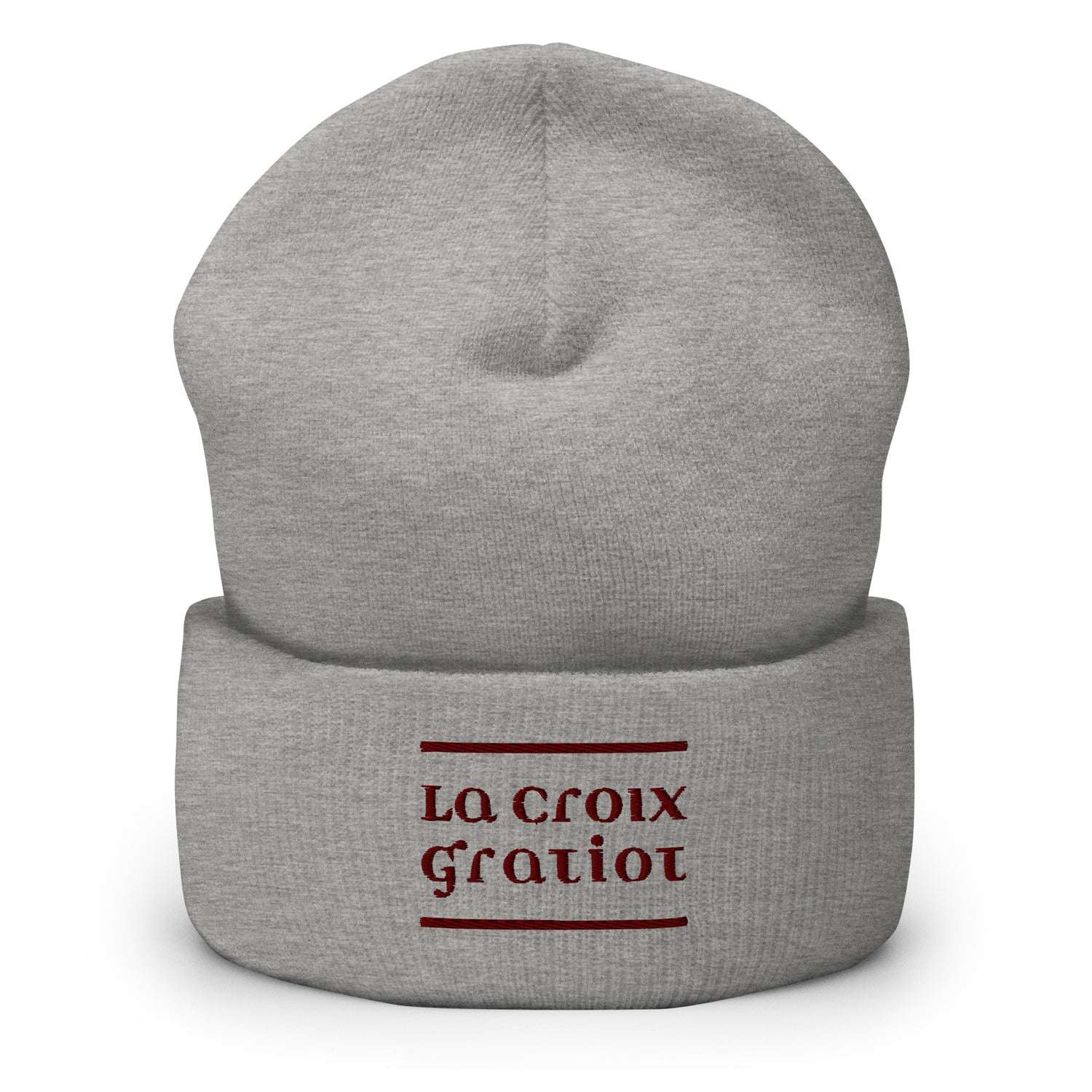 La Croix Gratiot - Bonnet à Revers - Brodé