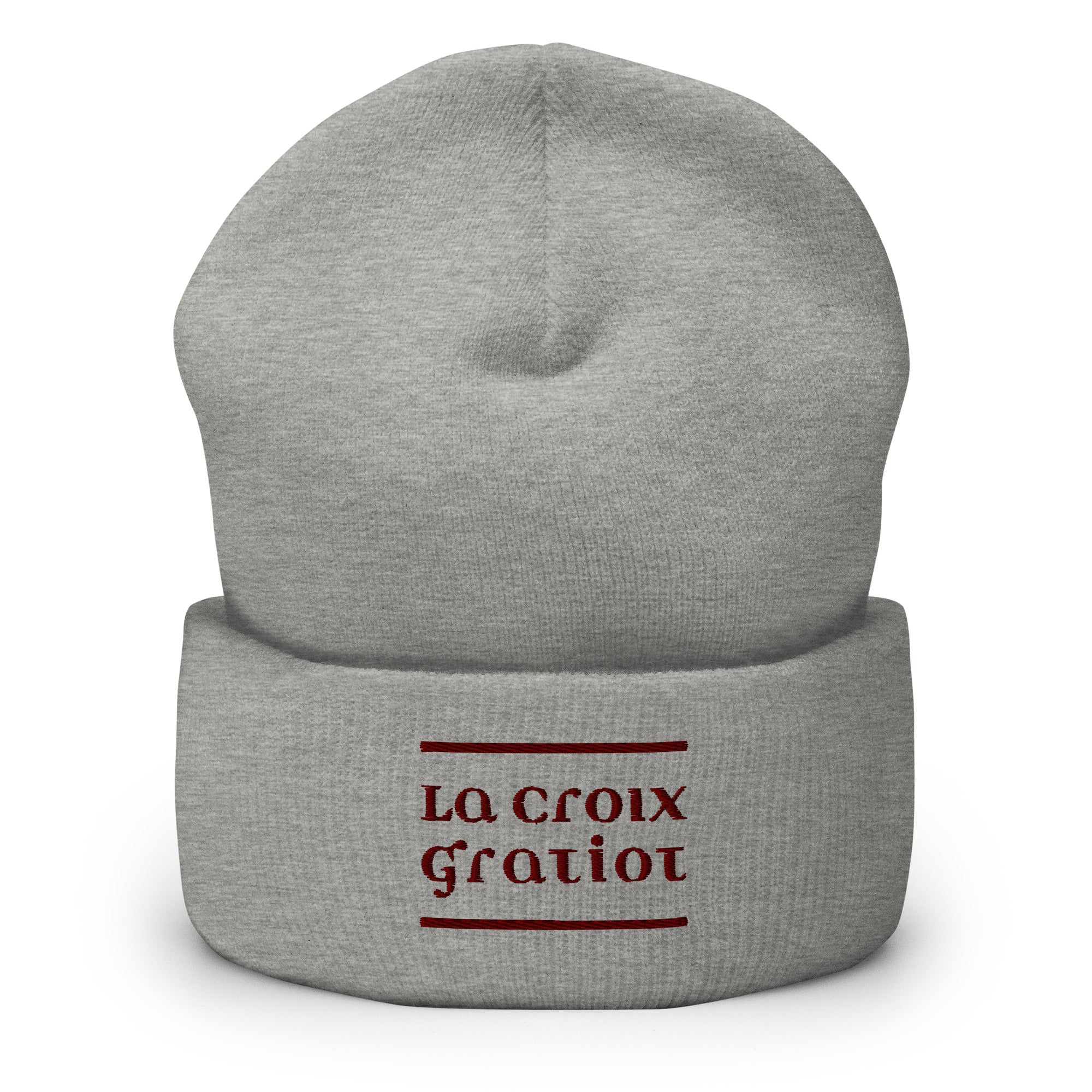 La Croix Gratiot - Bonnet à Revers - Brodé