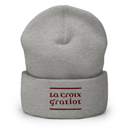 La Croix Gratiot - Bonnet à Revers - Brodé