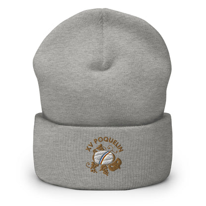 XV Poquelin - Bonnet à Revers brodé
