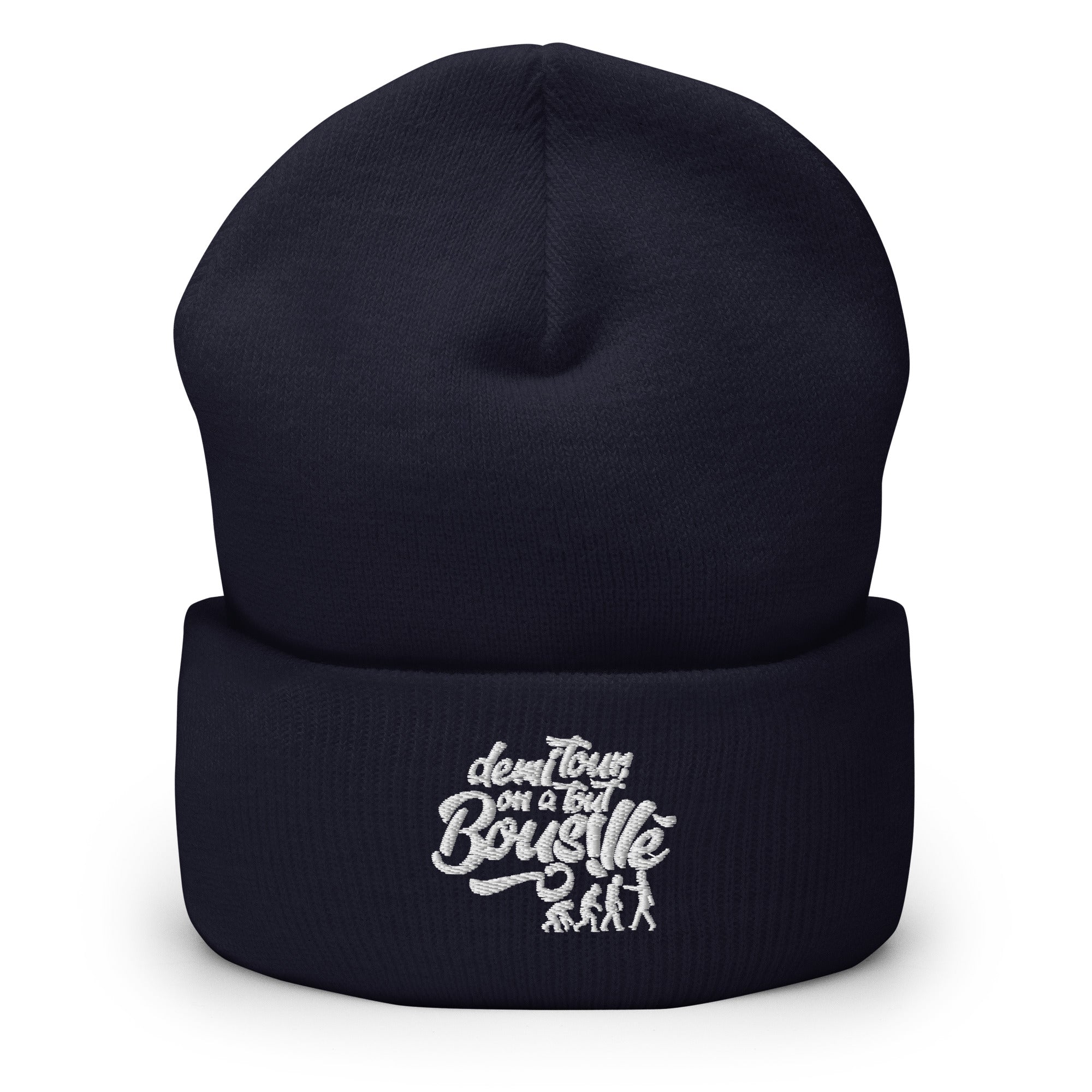 Demi tour - Bonnet à Revers - Brodé
