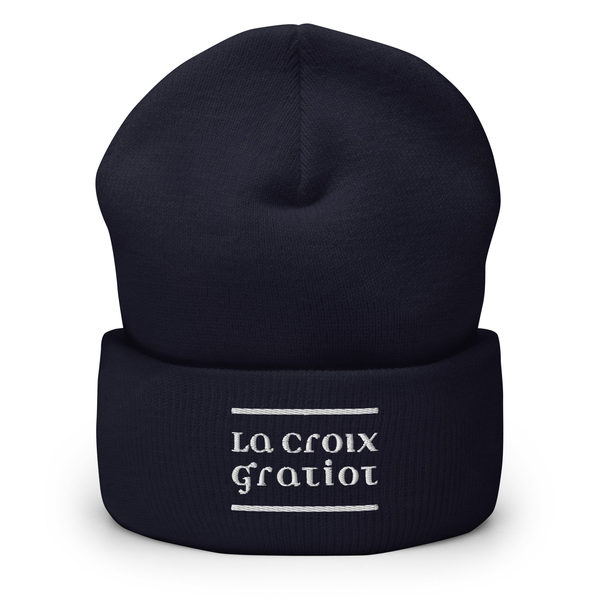 La Croix Gratiot - Bonnet à Revers - Brodé