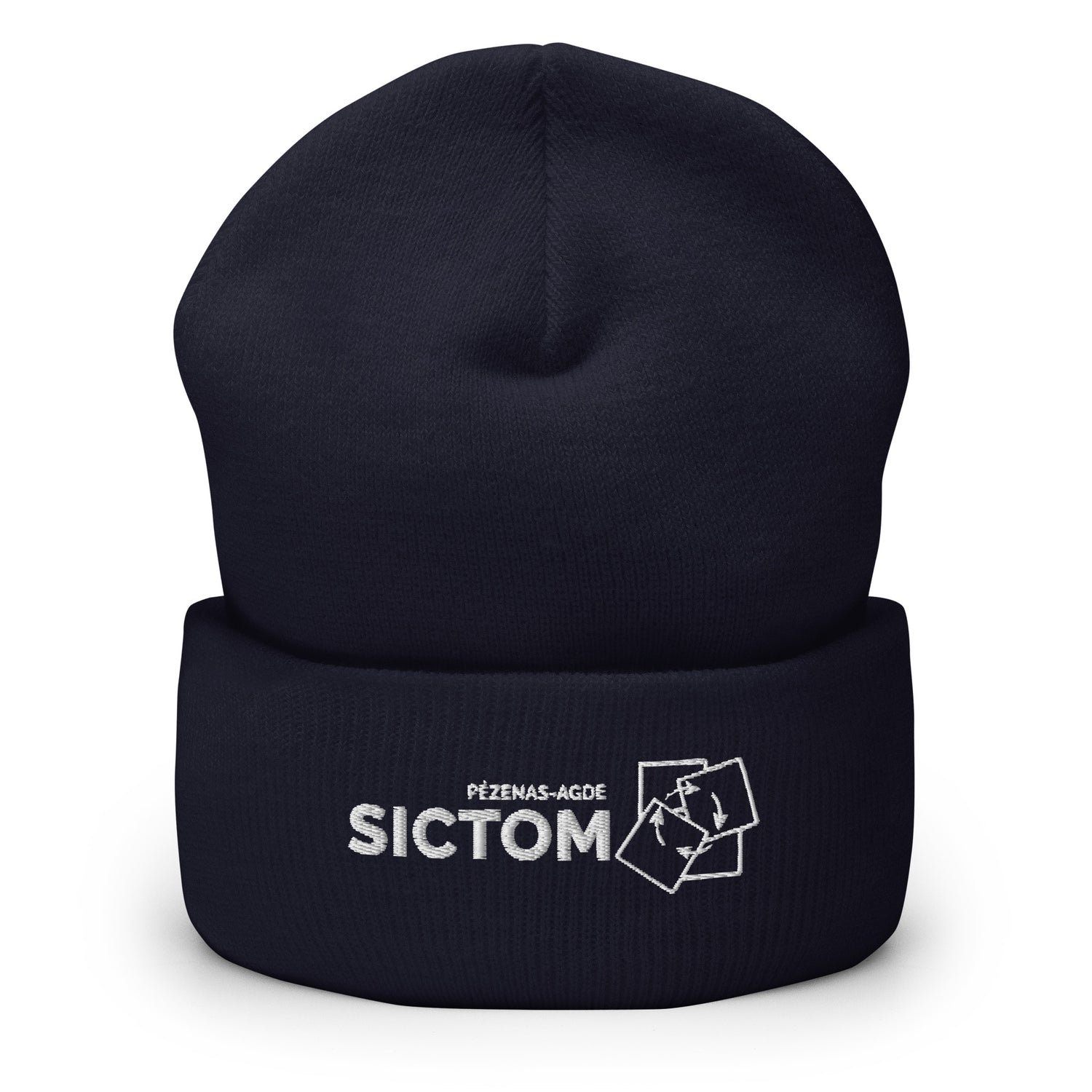 Sictom - Bonnet à Revers - Brodé