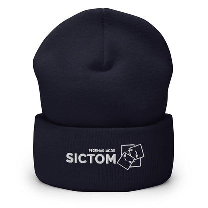 Sictom - Bonnet à Revers - Brodé