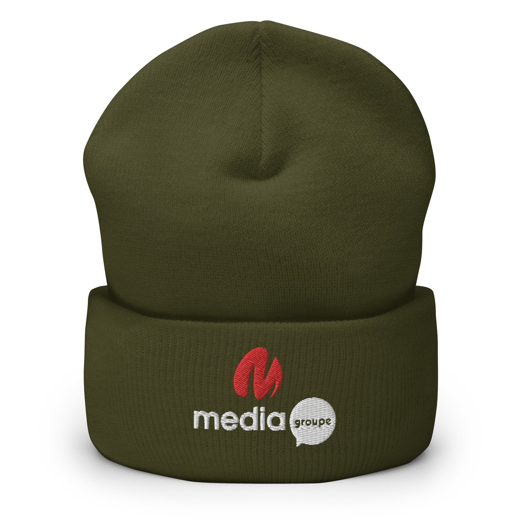 Media Group - Pro - Bonnet à Revers - Brodé