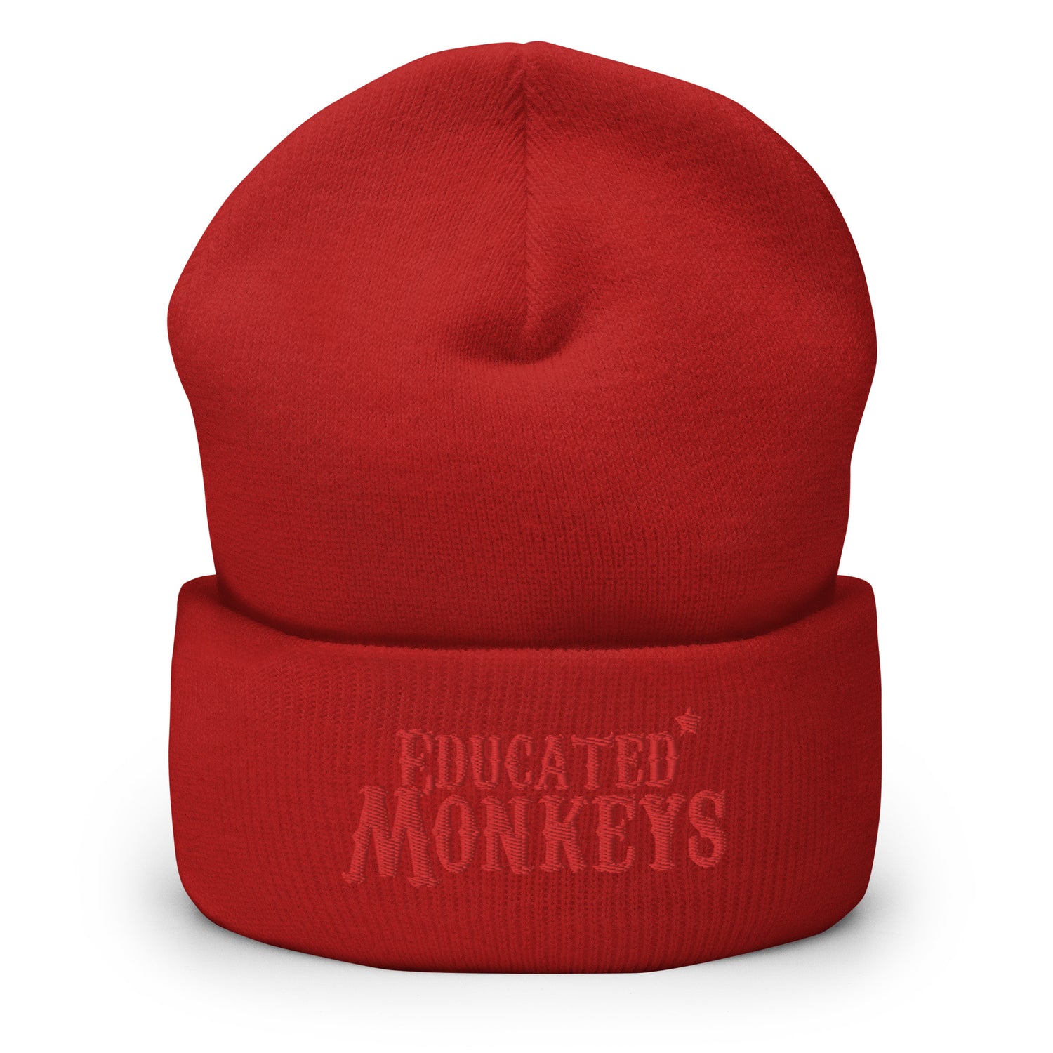 Educated Monkeys - Bonnet à Revers - Brodé