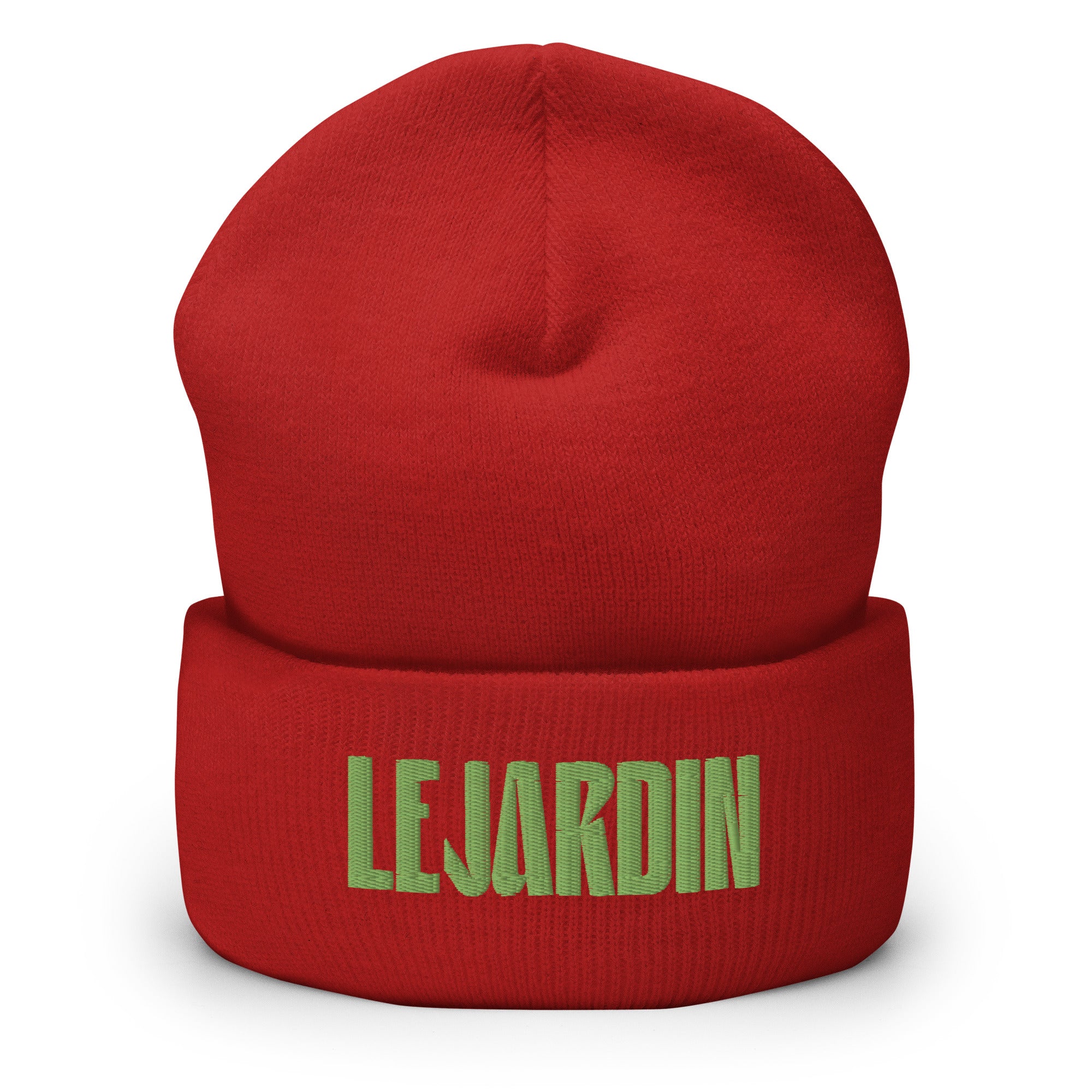 Le Jardin - Bonnet à Revers - Brodé