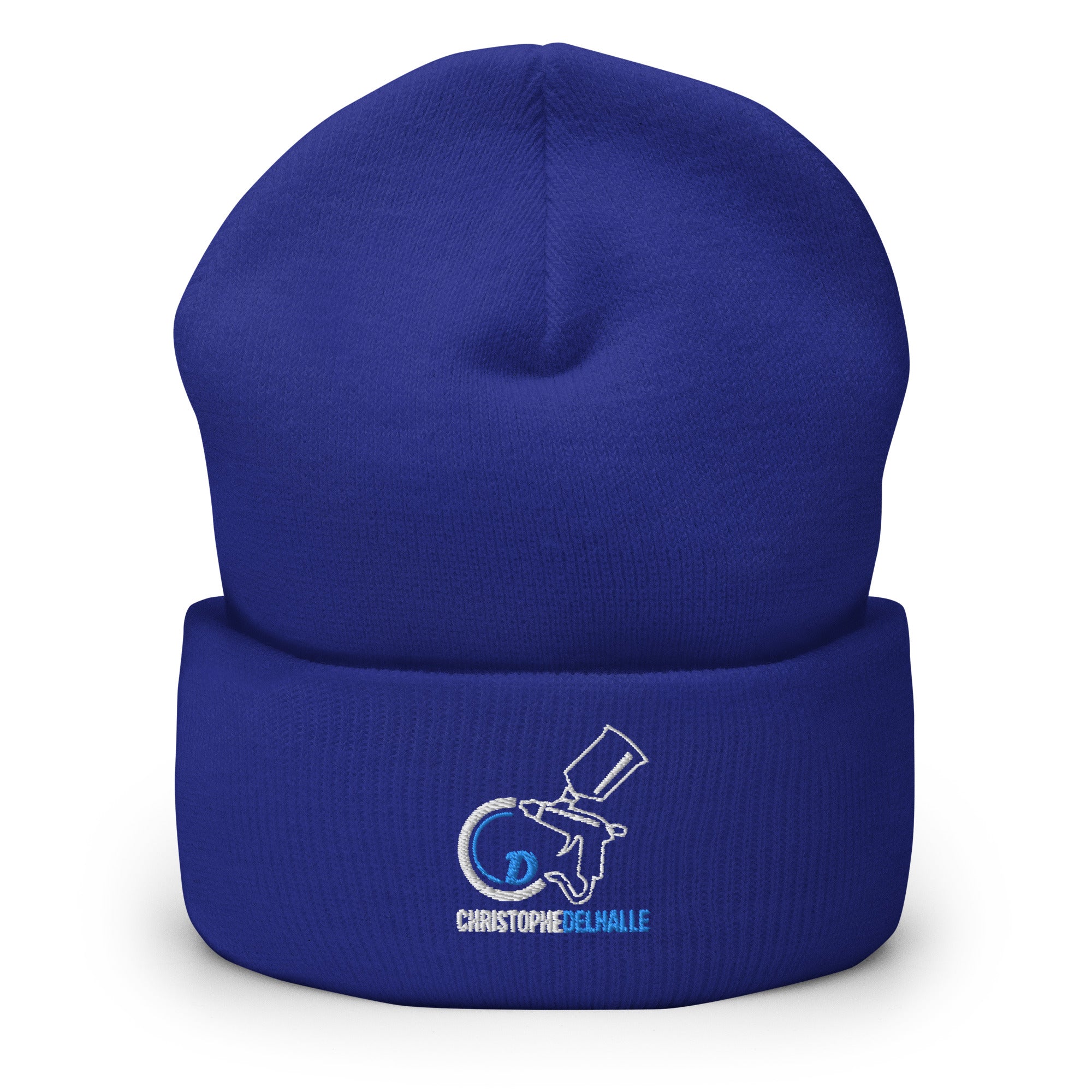 Christophe Delhalle - Bonnet à Revers - Brodé
