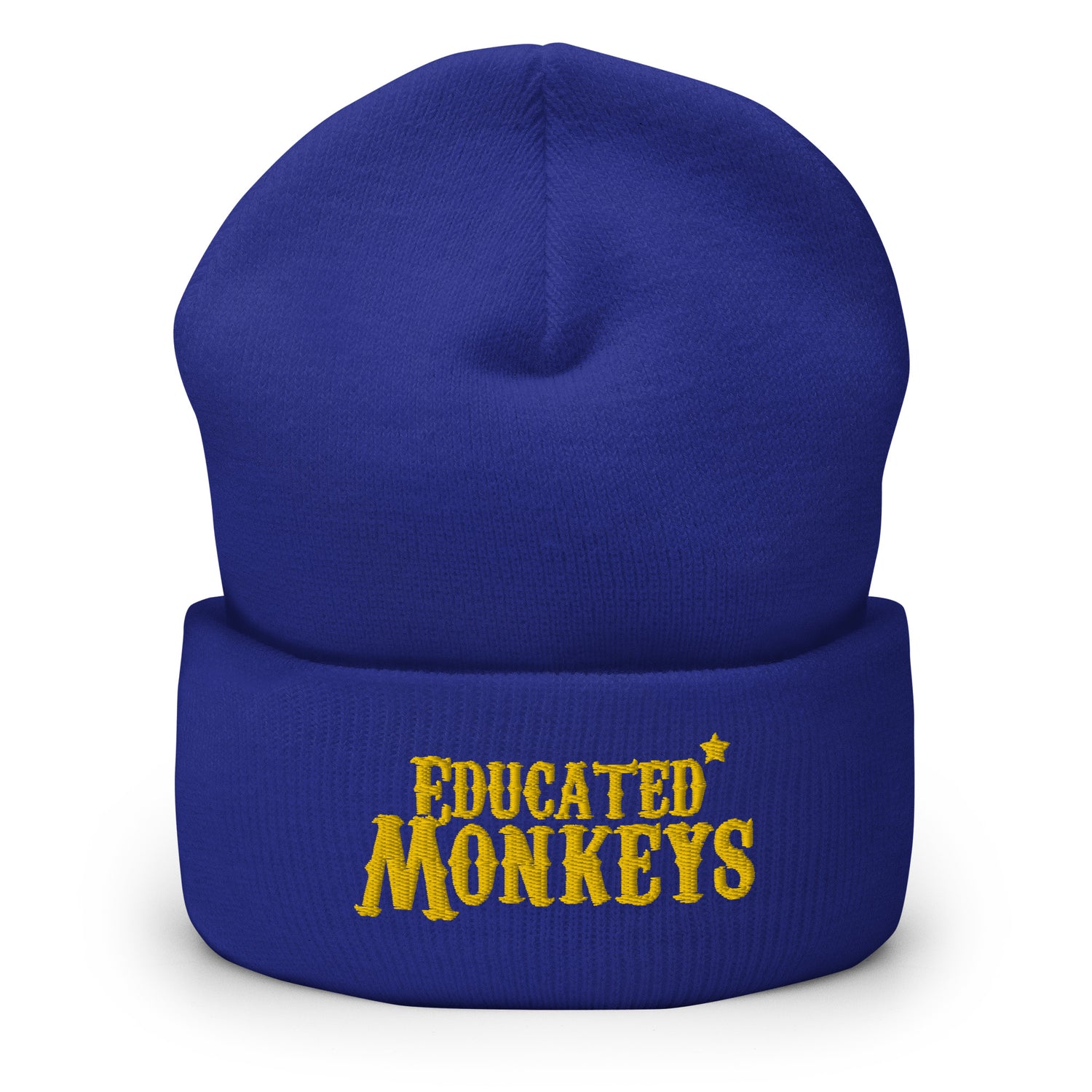 Educated Monkeys - Bonnet à Revers - Brodé