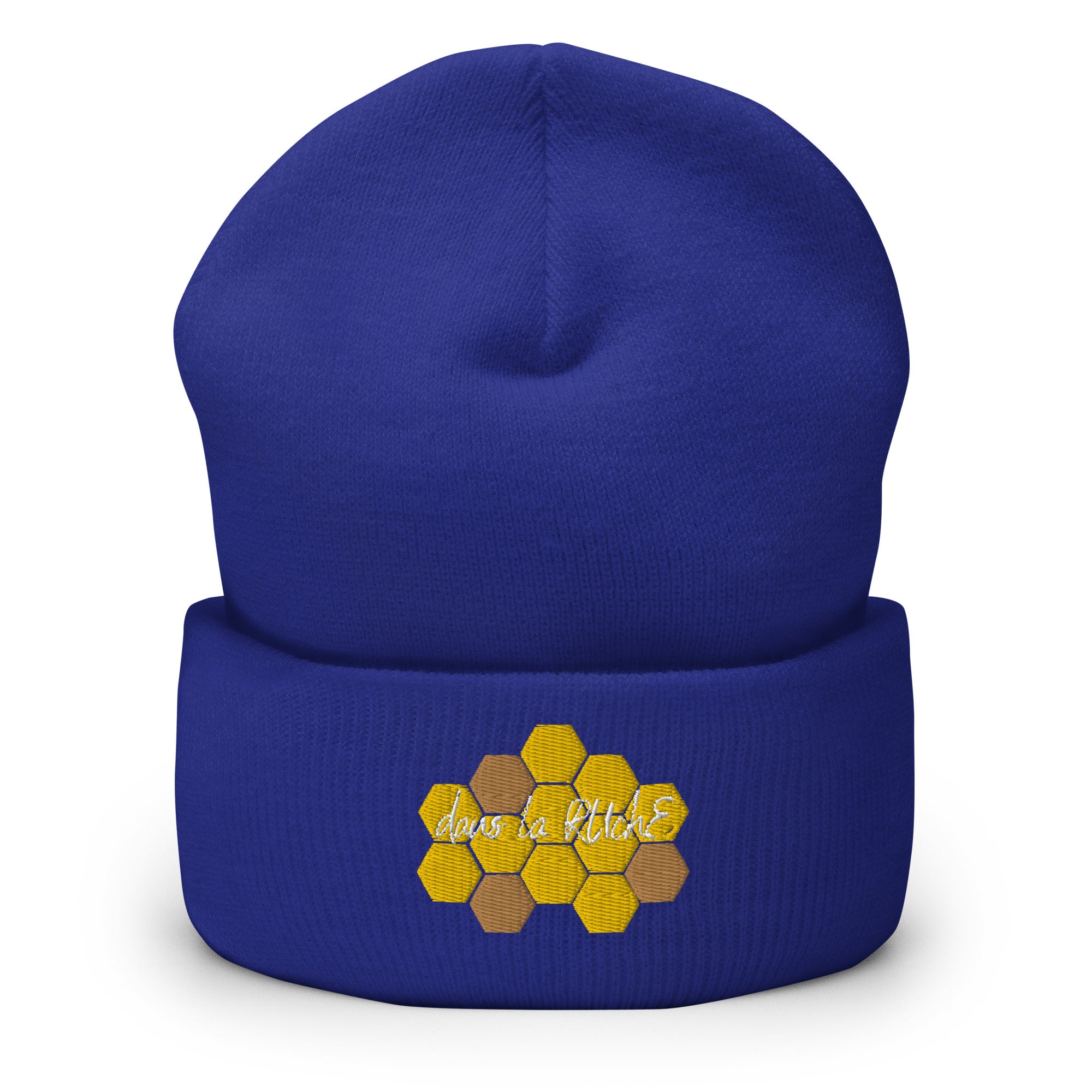 Dans la ruche - Bonnet à Revers - Brodé