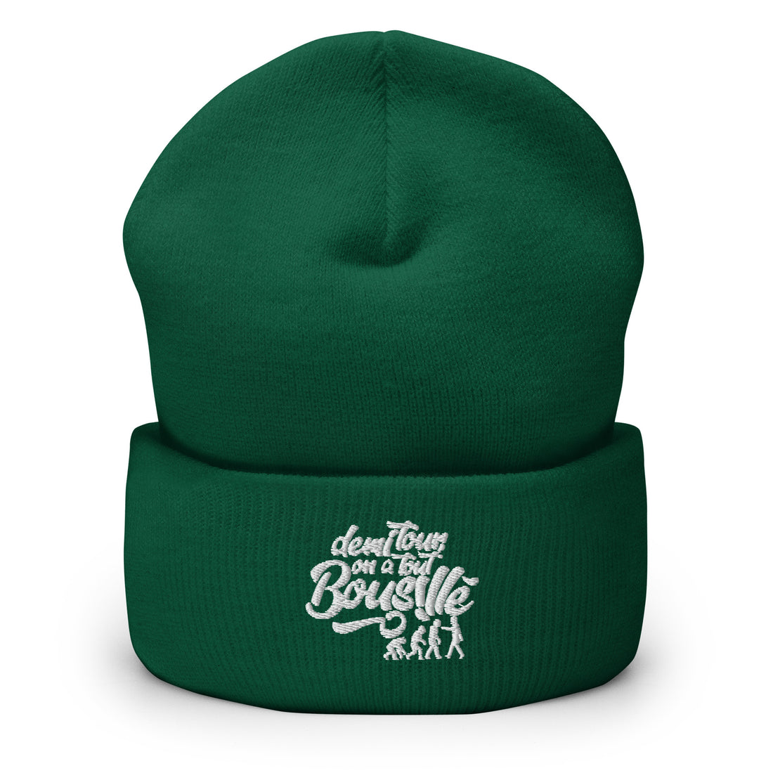 Demi tour - Bonnet à Revers - Brodé