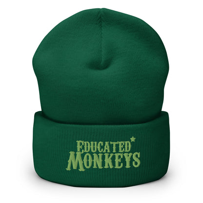 Educated Monkeys - Bonnet à Revers - Brodé